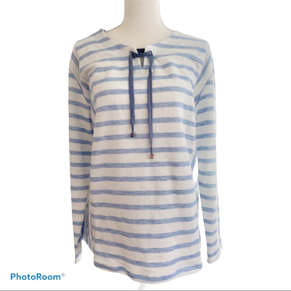 Jones New York Signature striped sweater